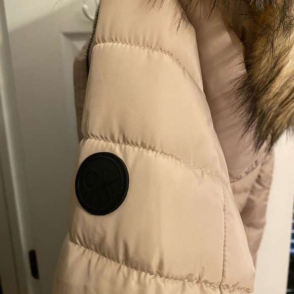 Calvin Klein hooded down winter coat - Picture 3 of 5